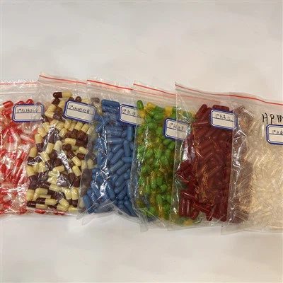 Duże kapsułki żelatynowe